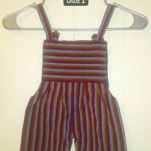 Hippie kids overalls size 1